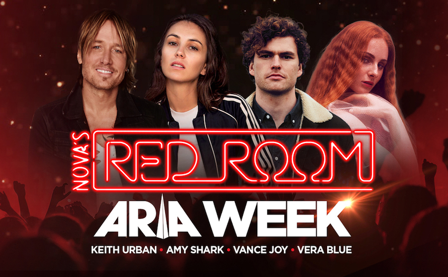 Radio Wrap: Vance Joy, Amy Shark, Keith Urban & Vera Blue for Nova’s Red Room ARIA Week