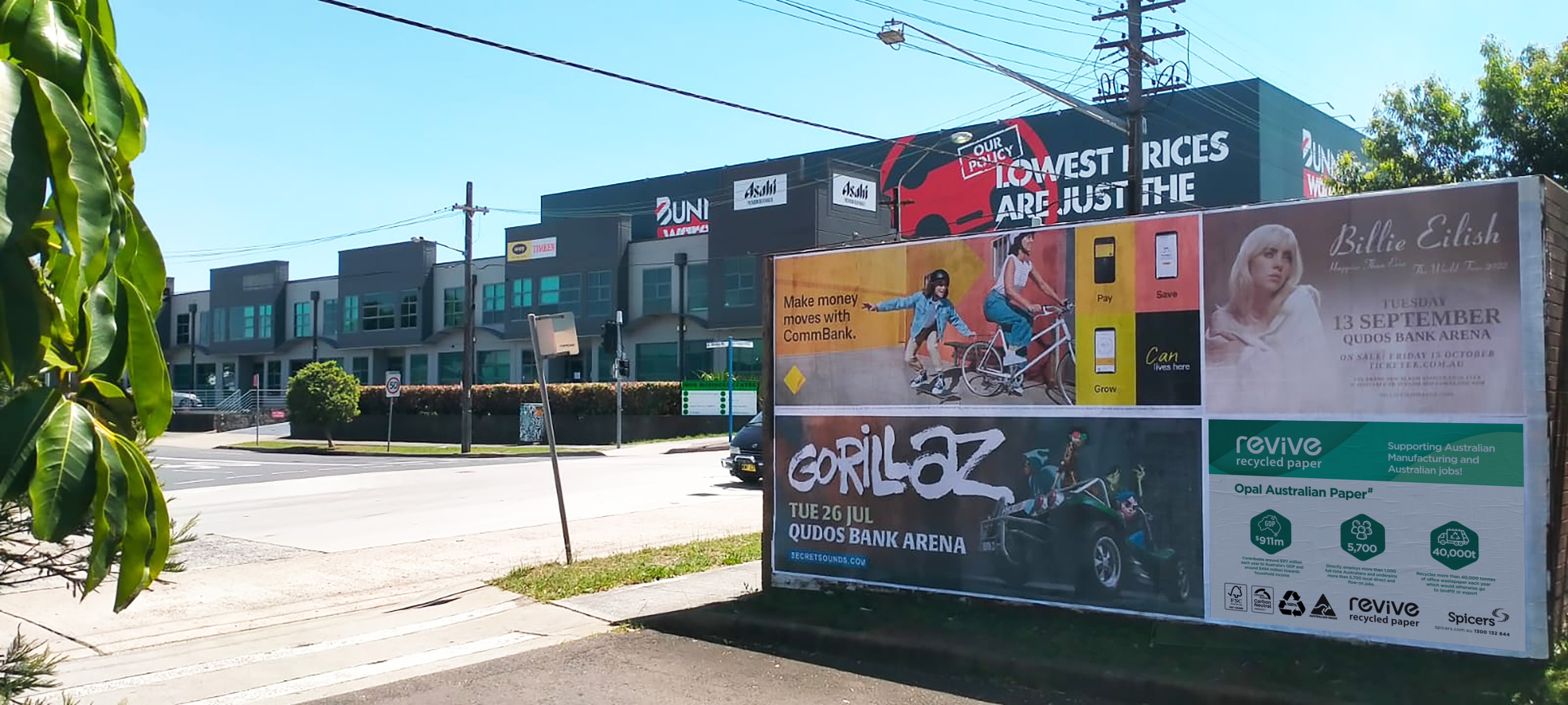 Rock Posters creates more sustainable street posters
