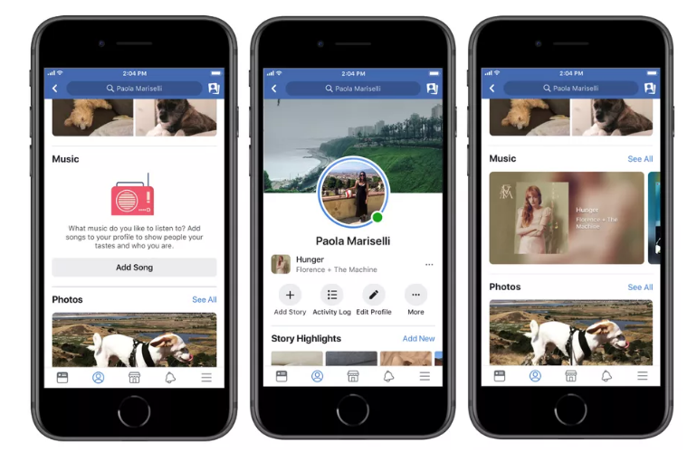 Facebook wants you to express yourself through music