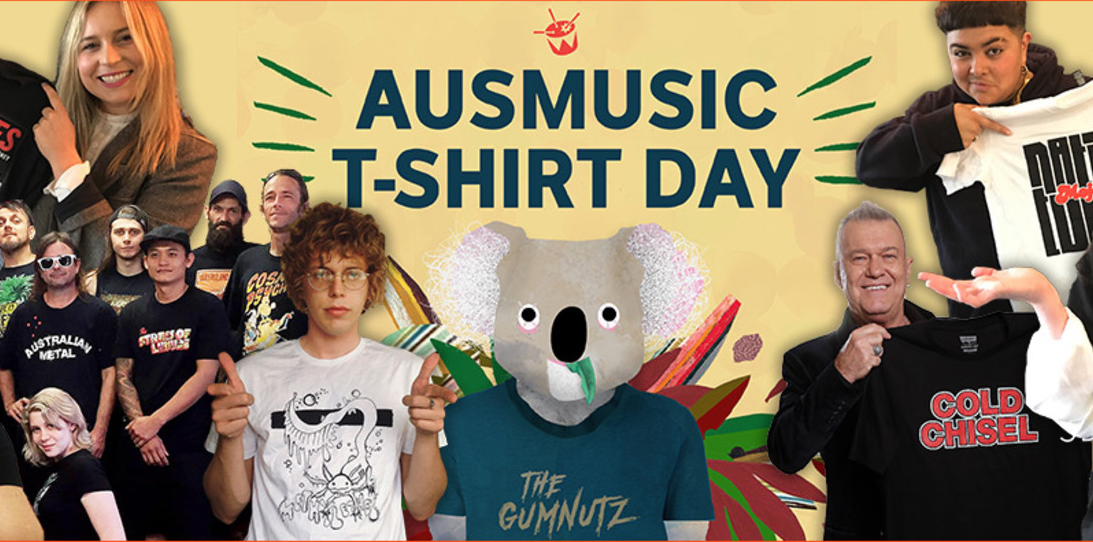 60 companies pledge support for Ausmusic T-Shirt Day