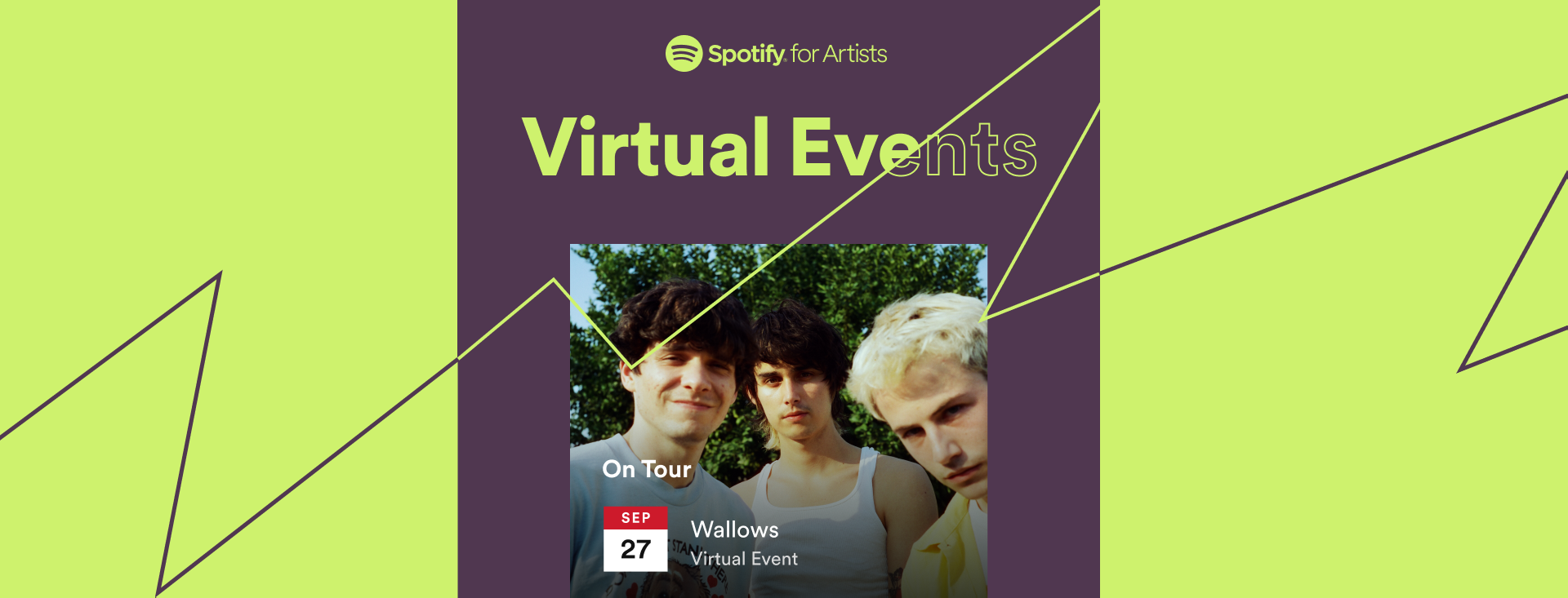Spotify introduces virtual events listings