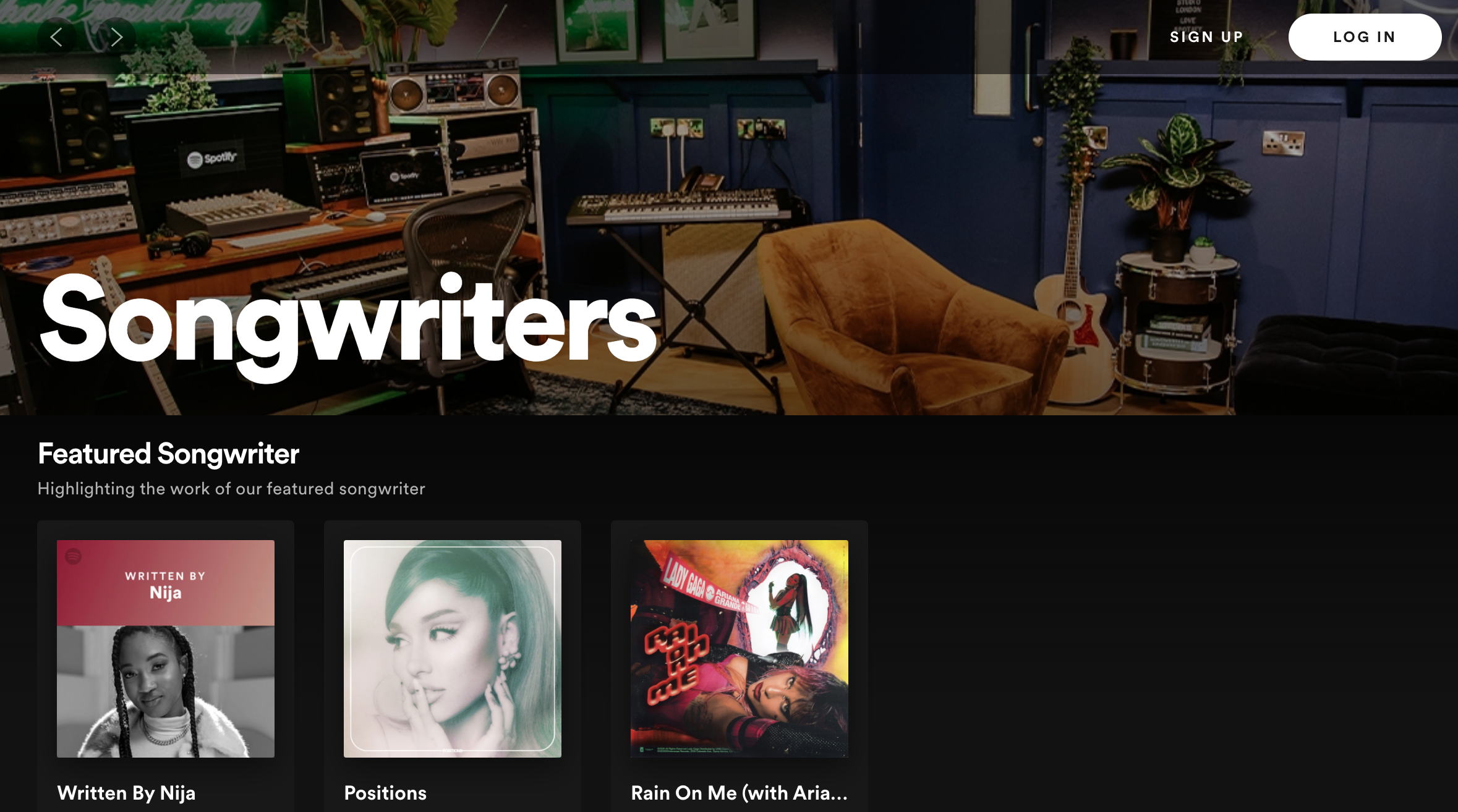 Spotify launches new hub to spotlight songwriters