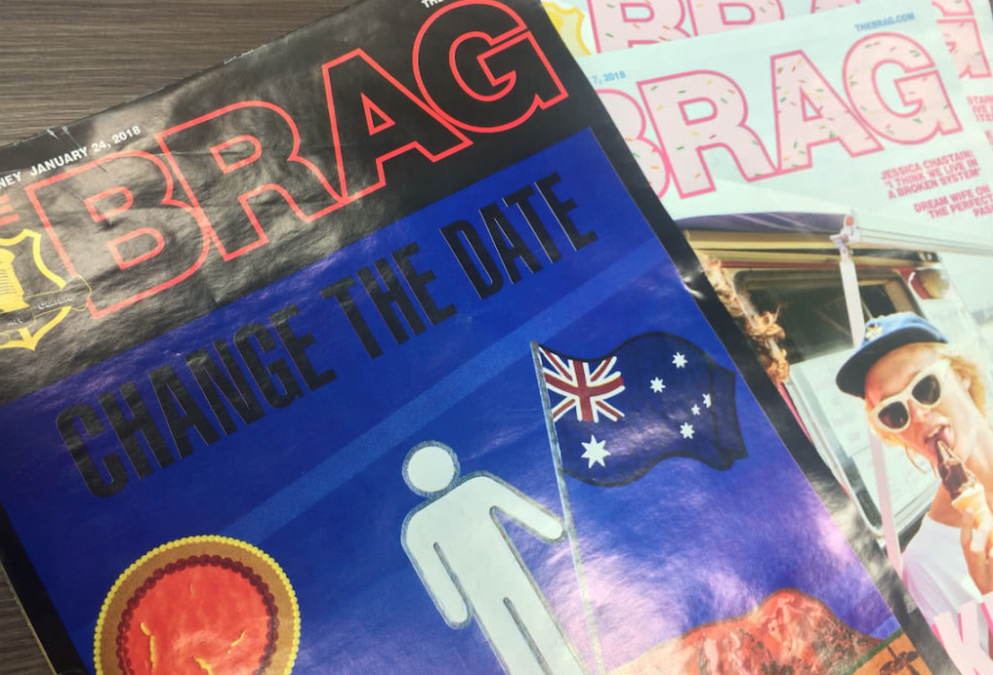 Sydney street press The BRAG is moving its print edition to quarterly
