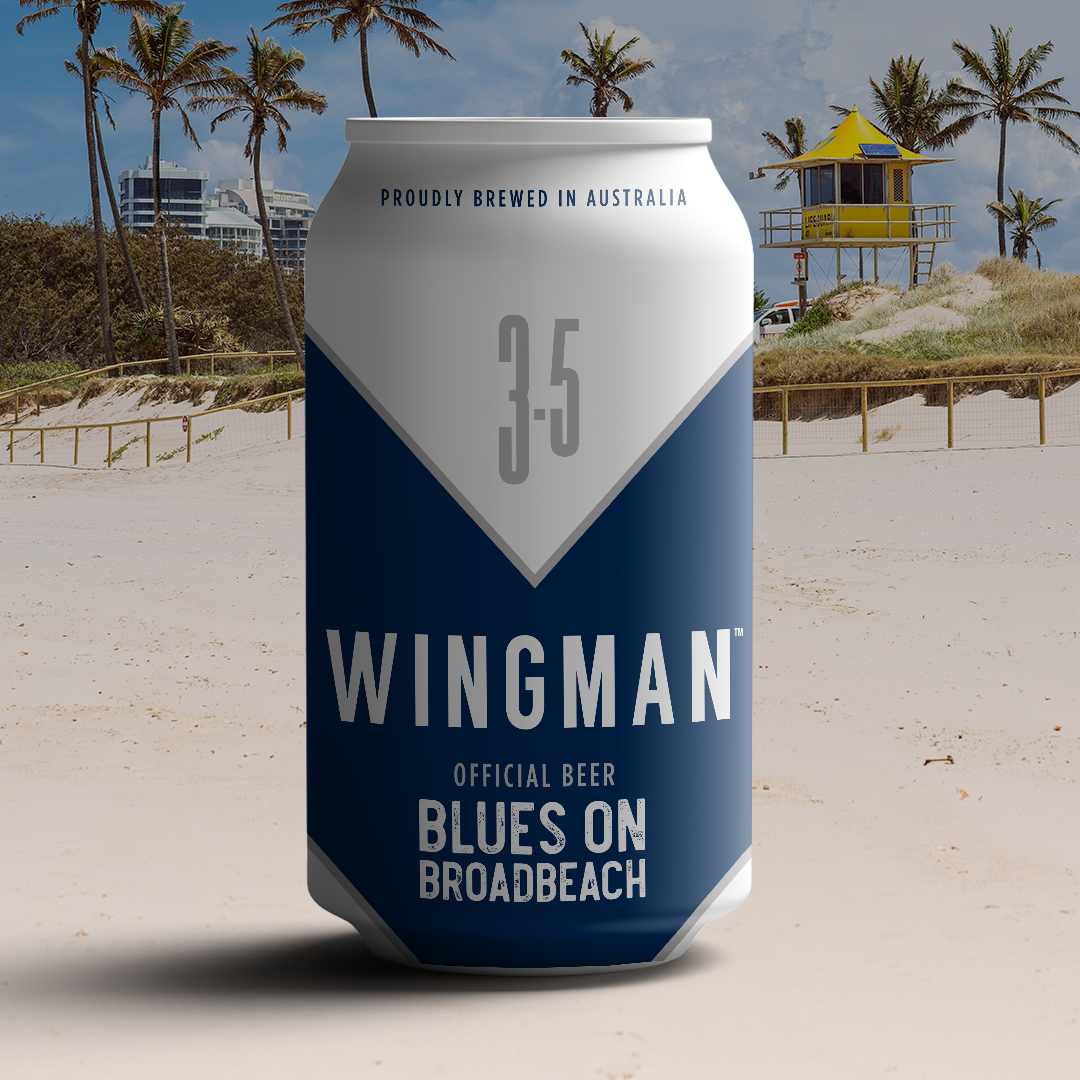 Blues On Broadbeach froths up own beer with Wingman alliance