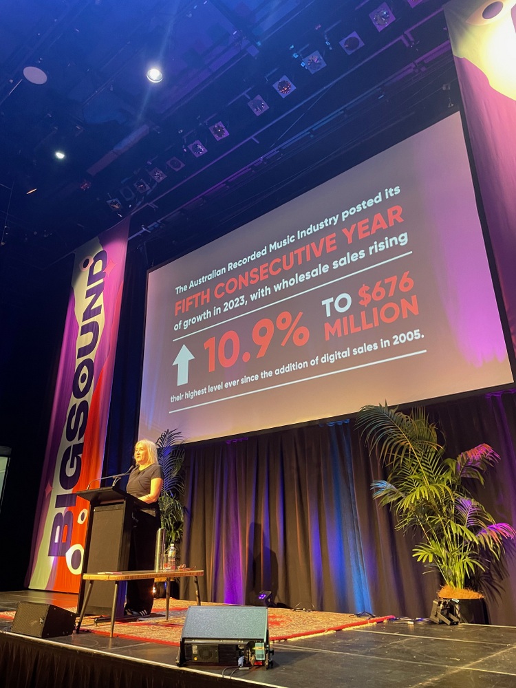 Annabelle Herd delivers 2024 BIGSOUND keynote