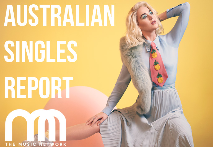 AU Singles Report: Katy Perry breaks debut chart record with new smash hit