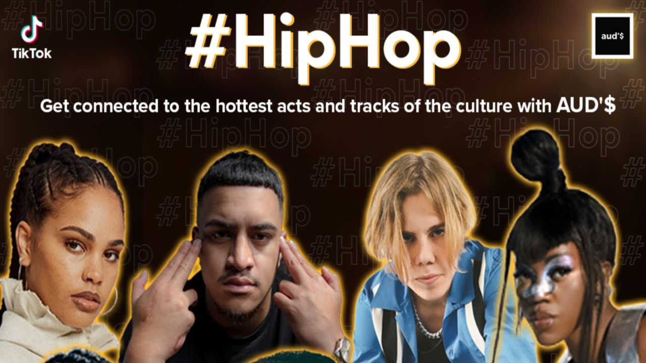 AUD’$ partners with TikTok to launch hip-hop hub