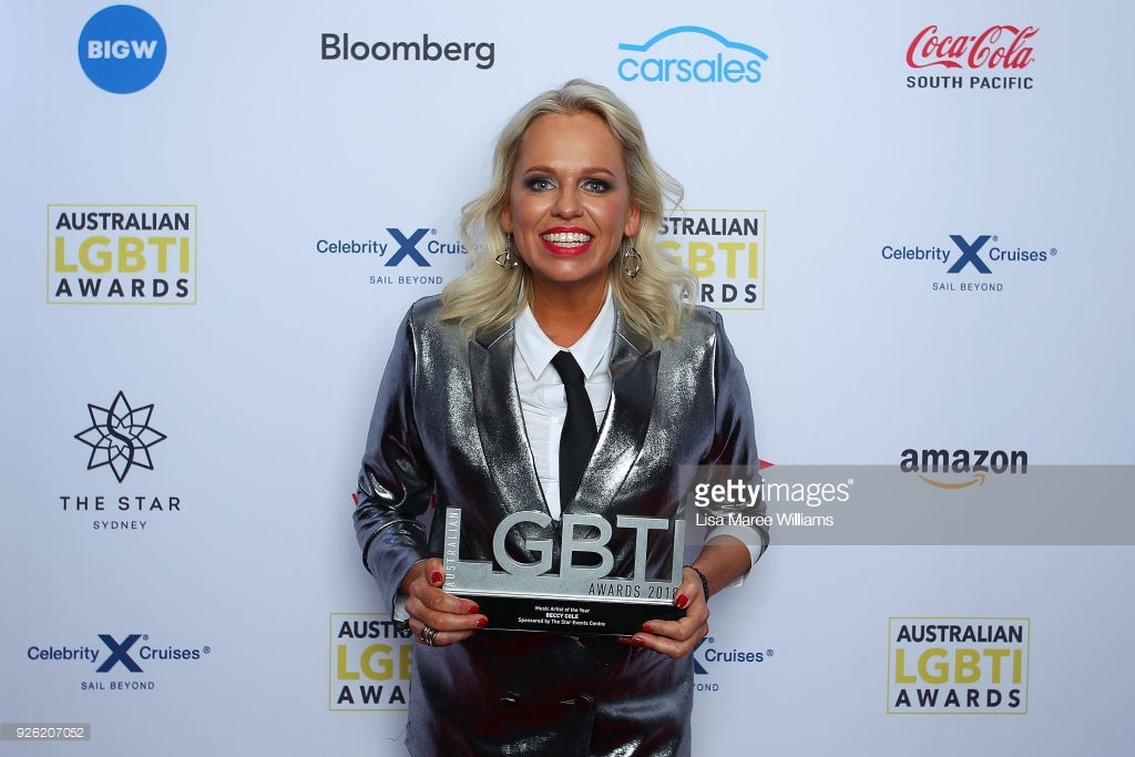 Beccy Cole acclaimed Music Artist at LGBTI awards