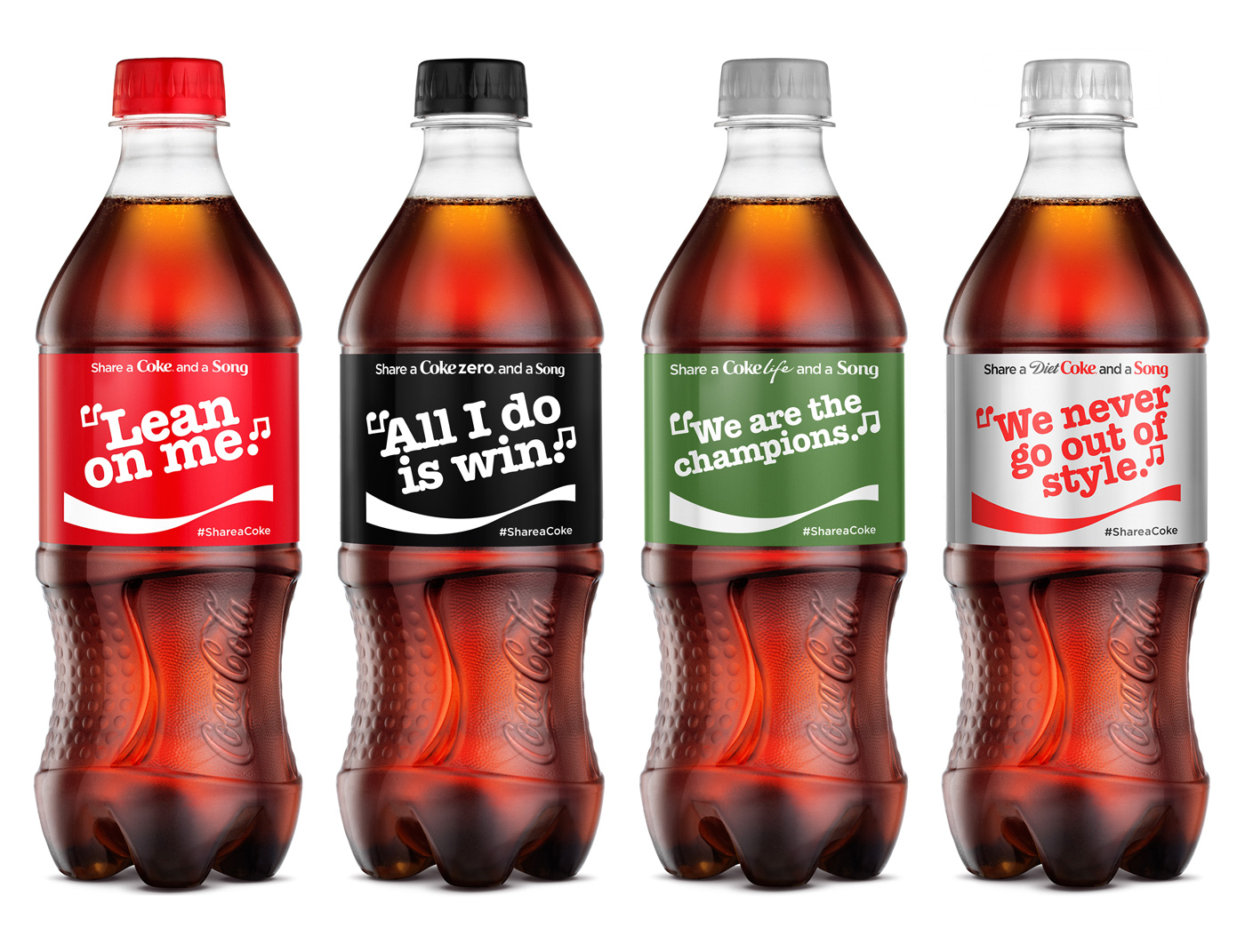 Coca-Cola re-launches song lyrics on cans in the US