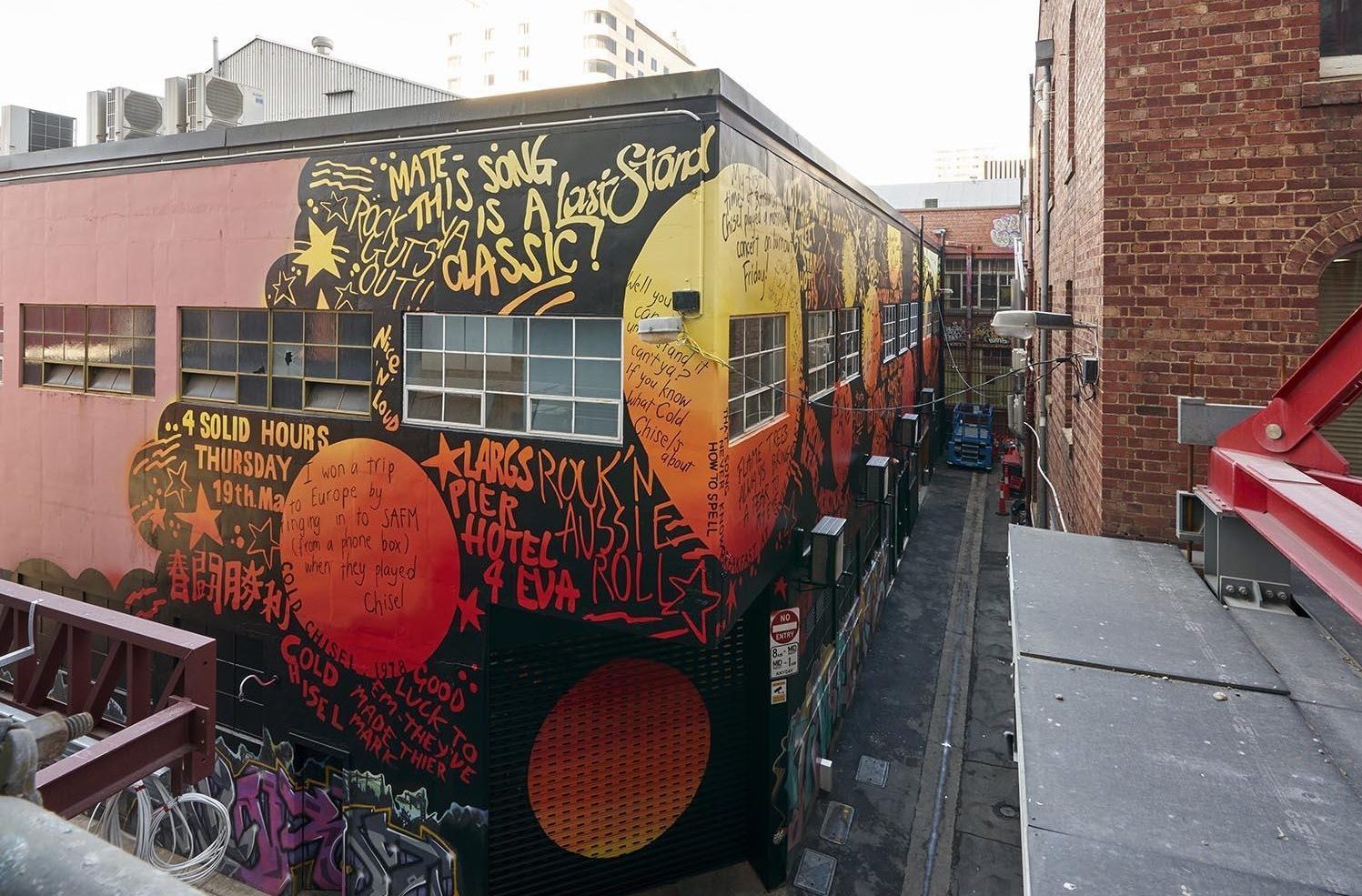 Set fire to this town: Cold Chisel Lane unveiled in Adelaide