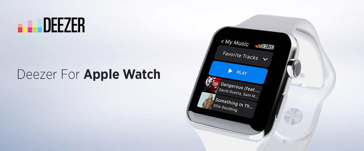 Deezer streaming on the Apple Watch