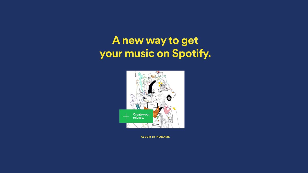 Spotify launches direct uploads for independent artists