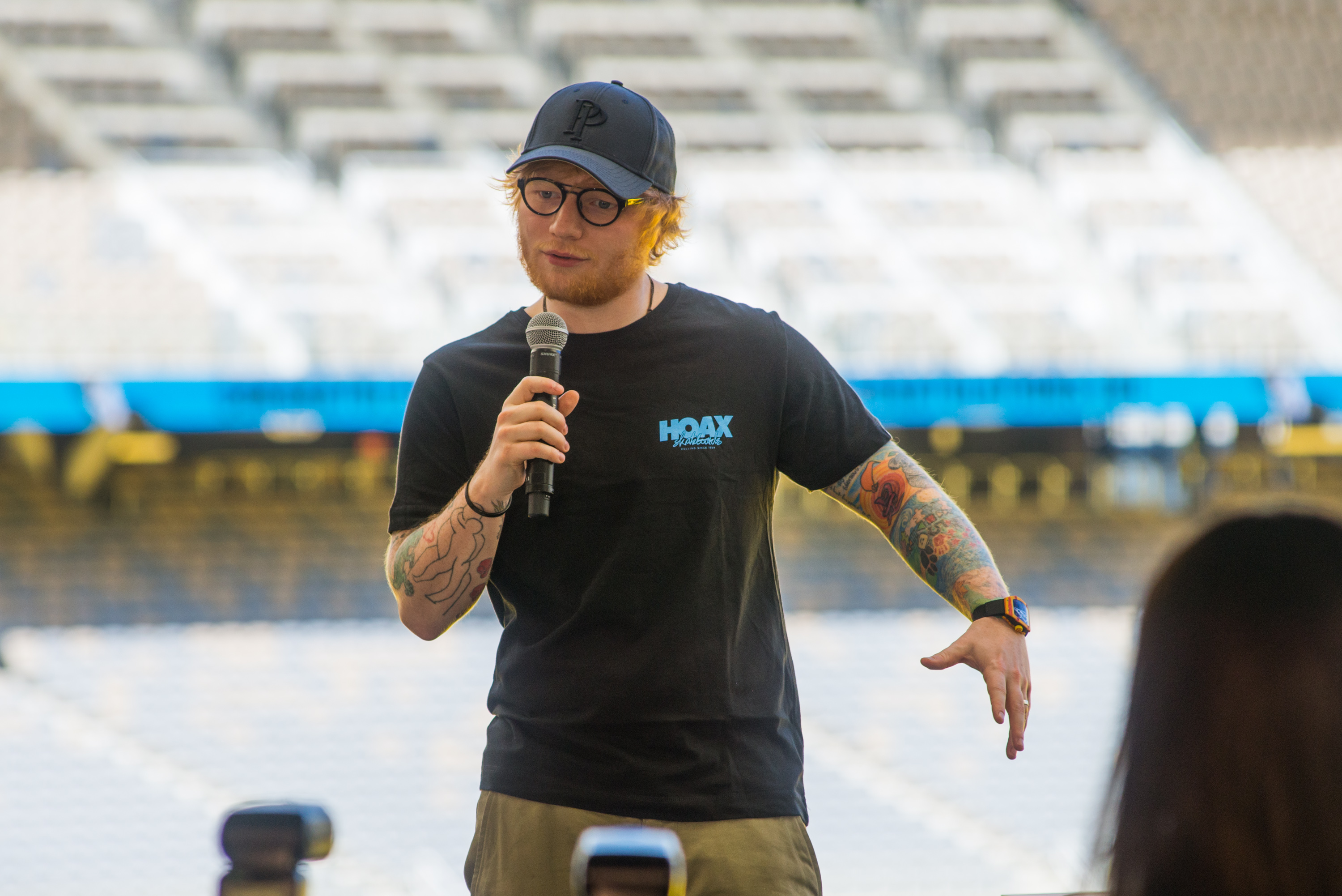 Ed Sheeran on selling 1 million tickets in Australia, NZ: “Weird to have one in 23 people come…”