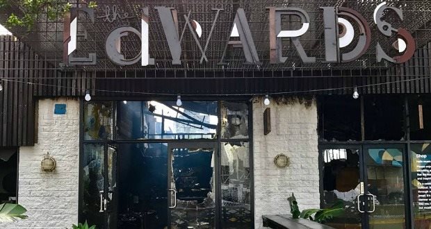 Former Silverchair bassist Chris Joannou’s Newcastle bar goes up in flames