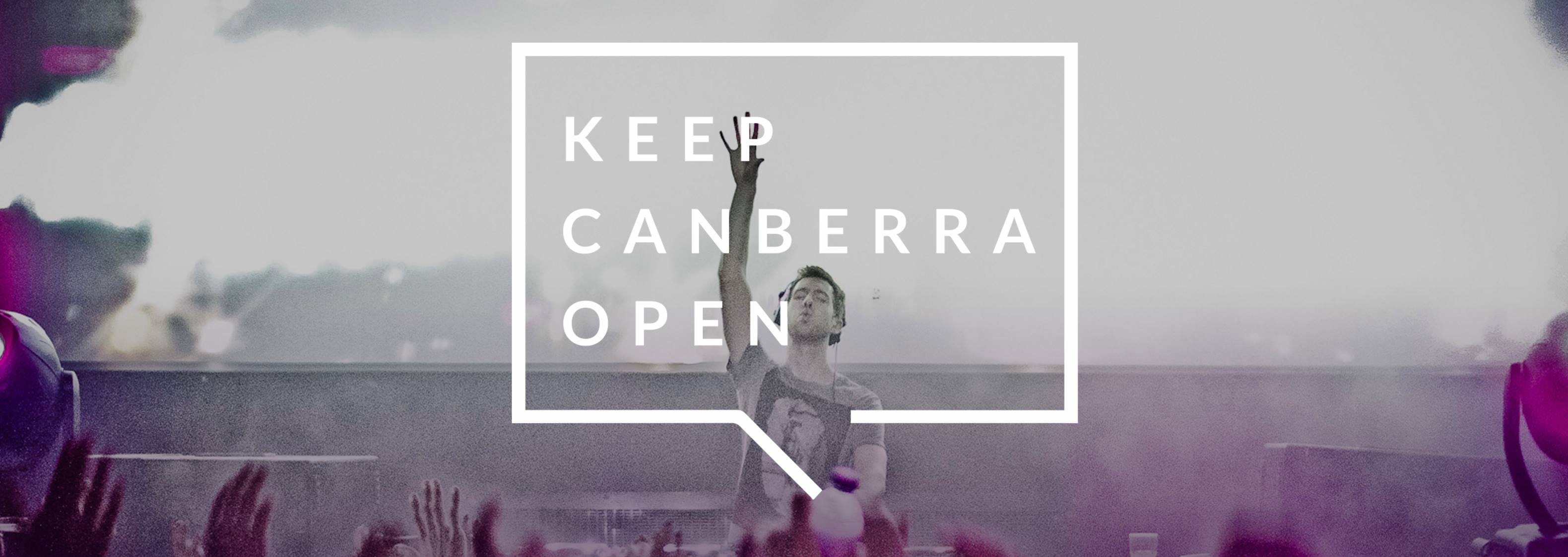 Keep Canberra Open announces rally over proposed changes
