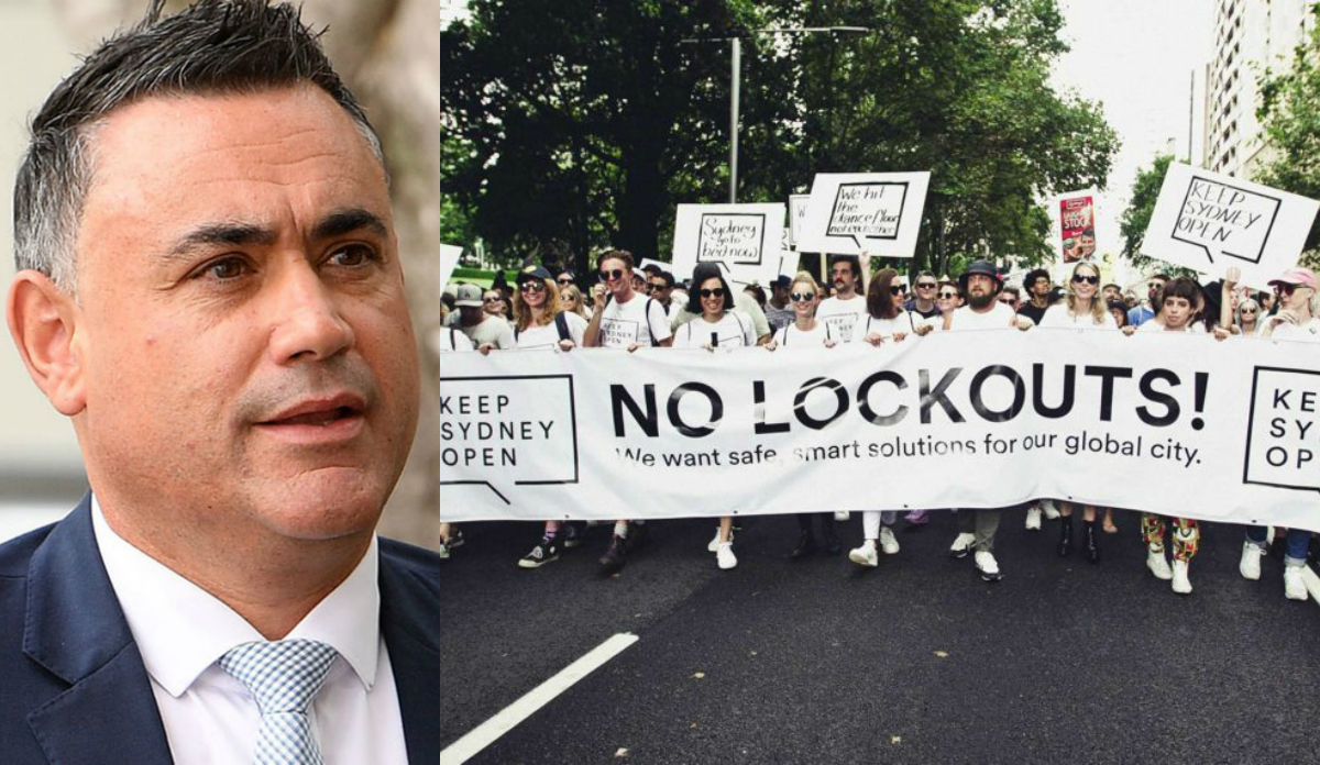 NSW’s deputy premier is pushing for an end to Sydney’s lockout laws