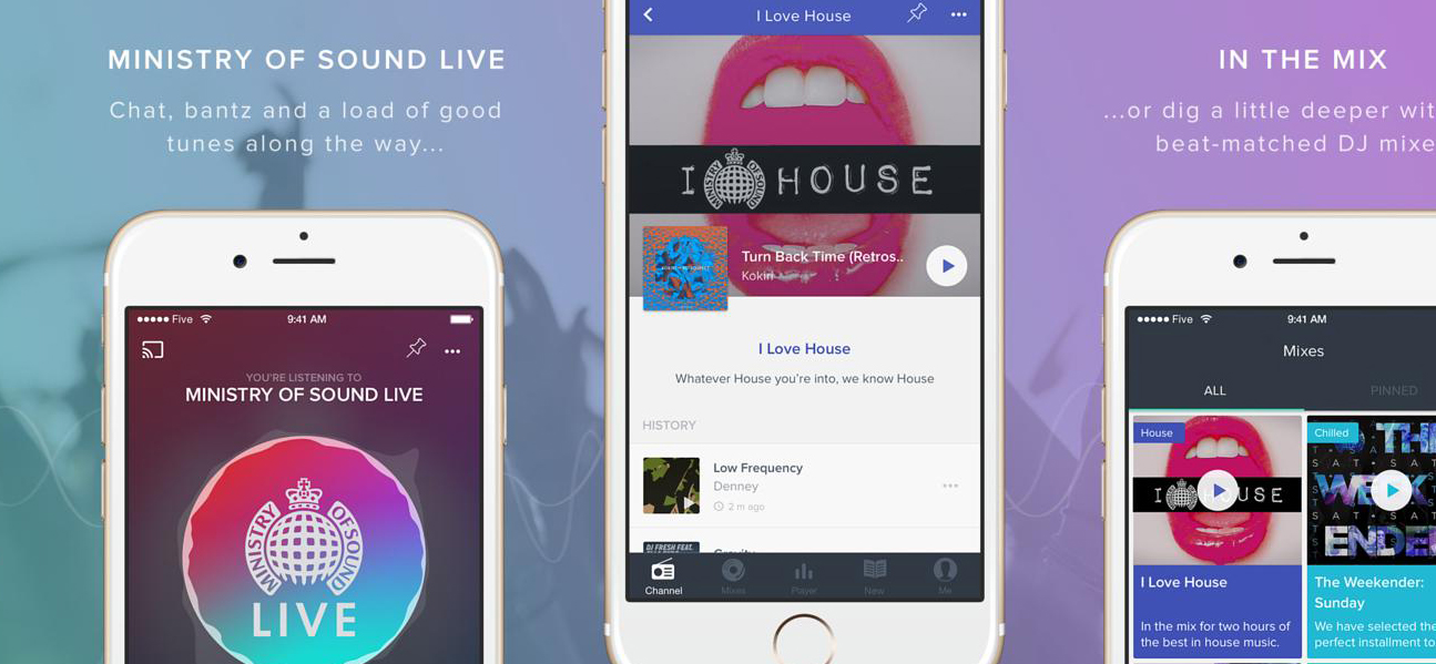 Ministry of Sound launches streaming app