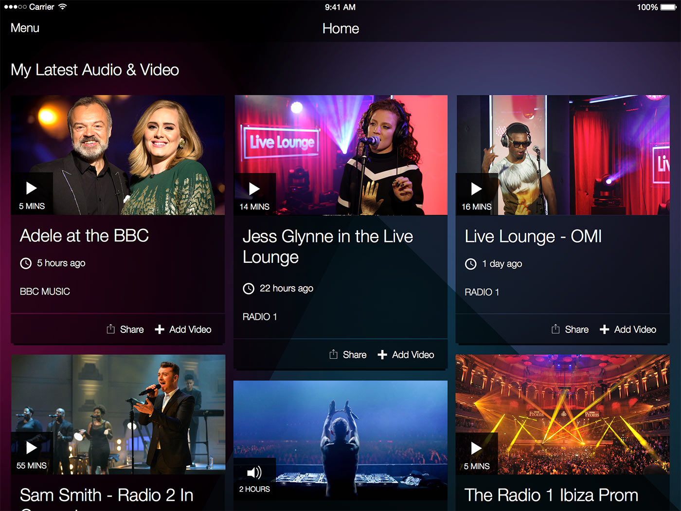 New BBC Music app delivers personalised choices