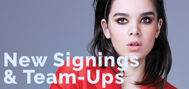 New Signings & Team-Ups: New sponsor for Blues on Broadbeach; Republic signs actress Hailee Steinfeld; Sony Music sets up brand consultancy