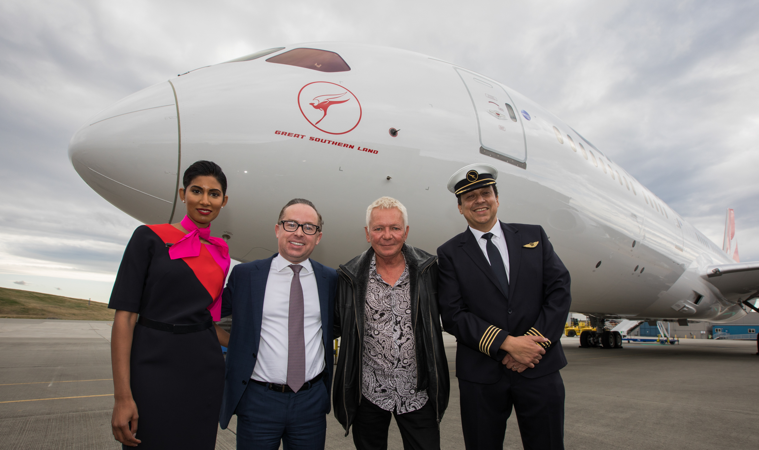 “It’s a special song for us”: Iva Davies speaks to TMN as Qantas unveils Great Southern Land plane