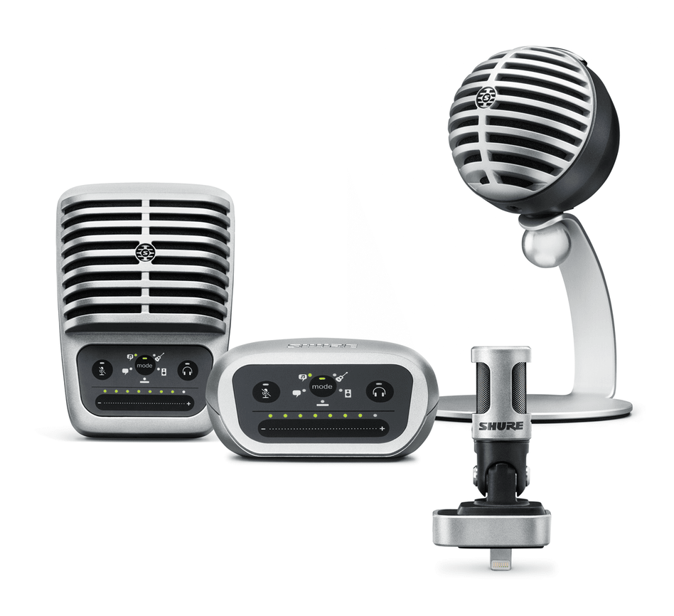 Shure’s MOTIV Range Gives Content Creators the Freedom of Movement