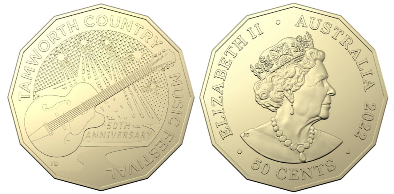 Limited edition coins released for Tamworth Country Music Festival’s 50th anniversary