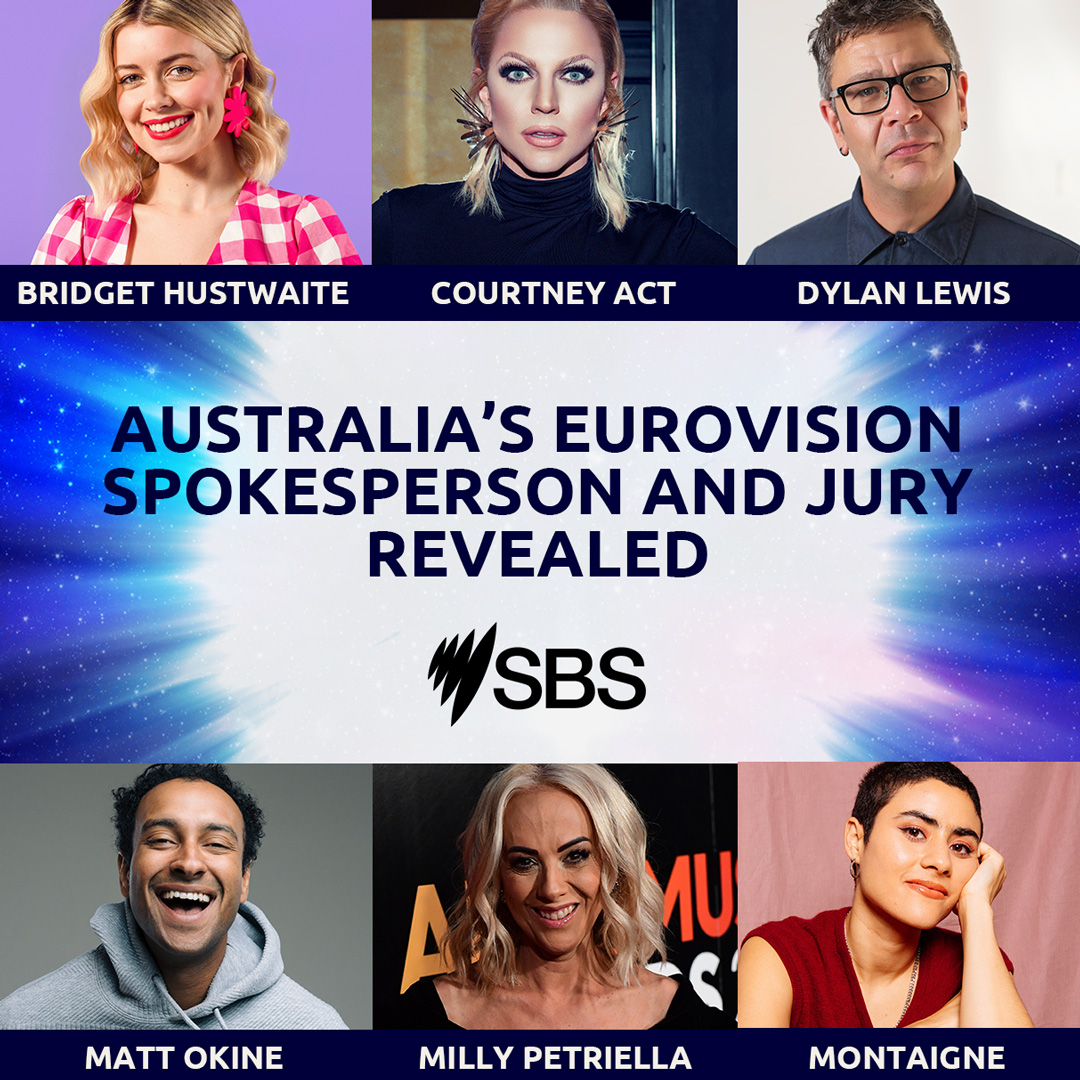 Eurovision in Australia team 2022
