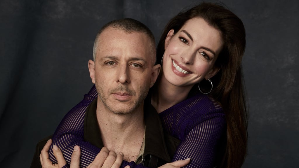 Anne Hathaway and Jeremy Strong Go