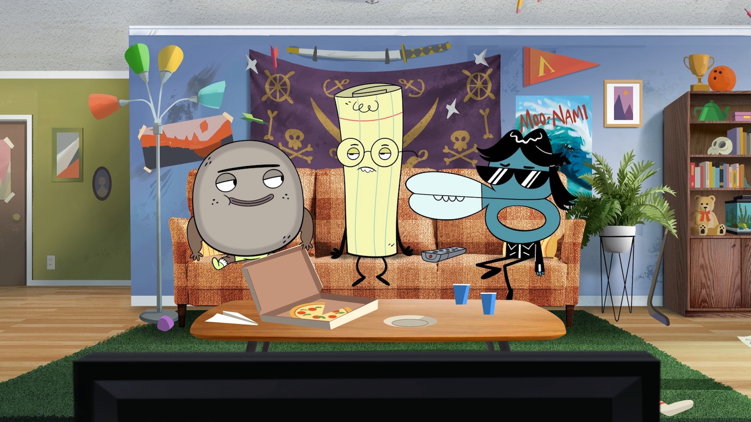 Rock, Paper, Scissors, the animated Nickelodeon