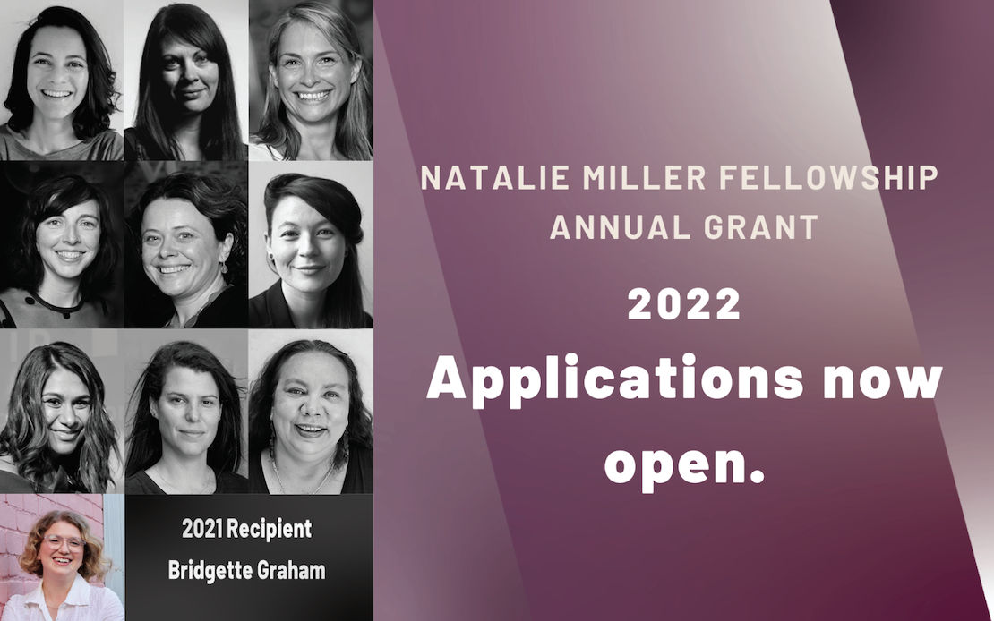 Natalie Miller Fellowship open for applications