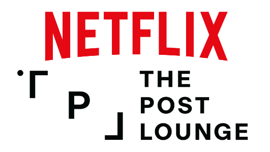 Netflix and The Post Lounge logos