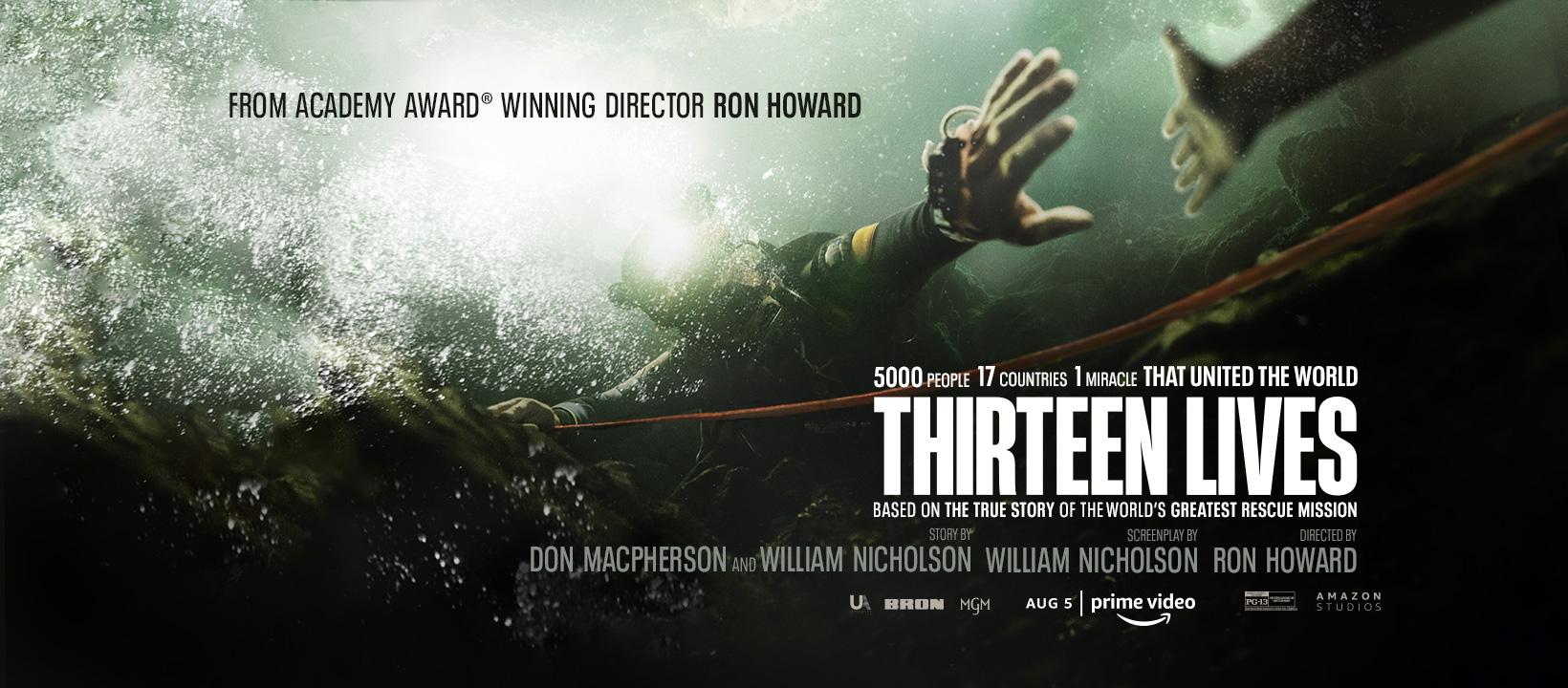 Thirteen Lives on Prime Video poster