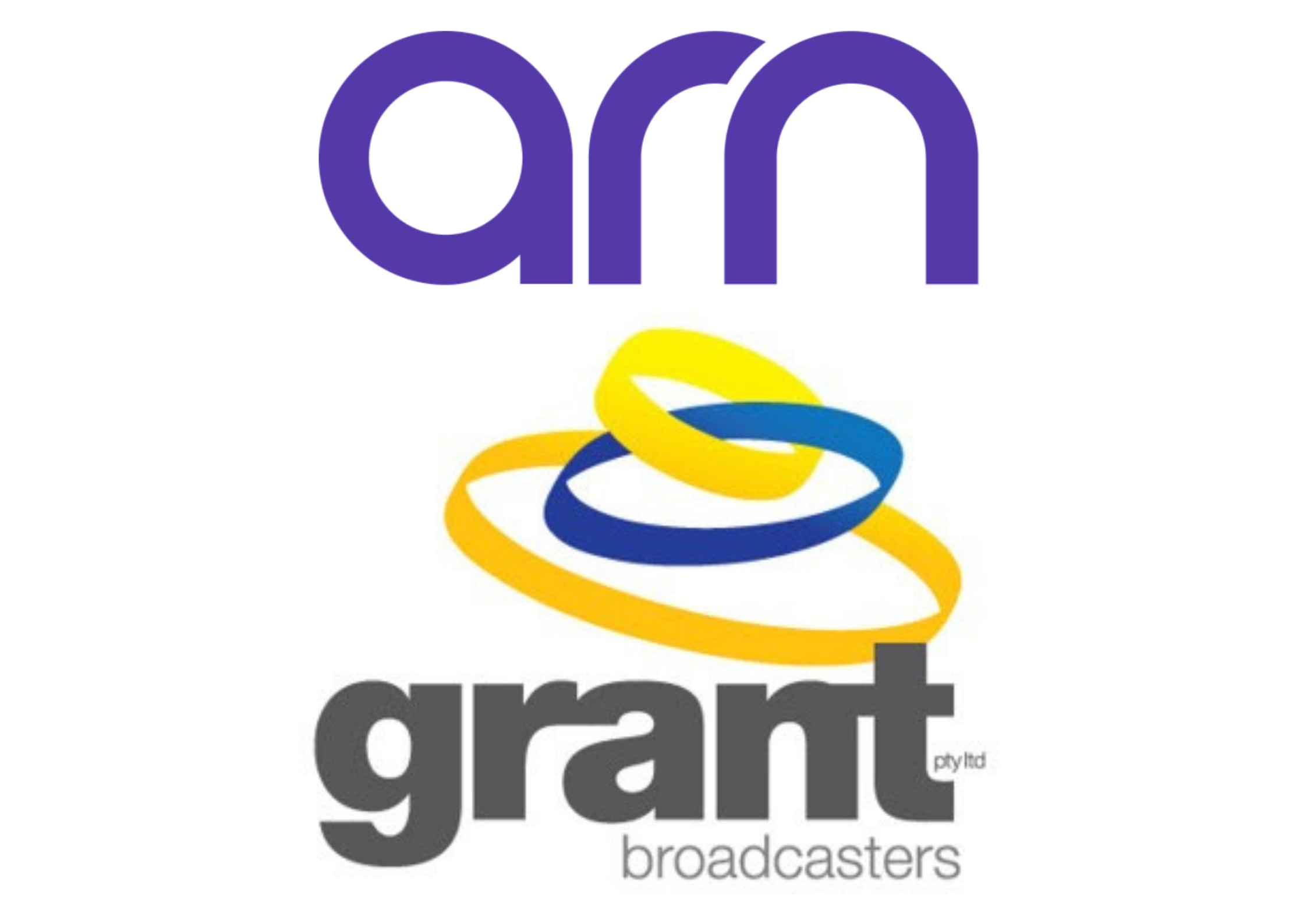 ARN and Grant Broadcasters logos