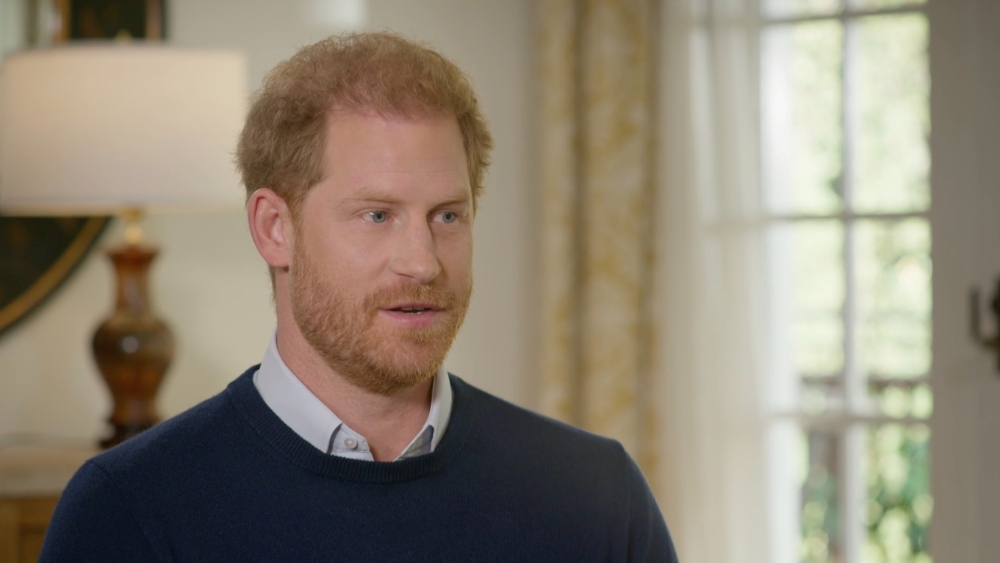 Prince Harry Makes First TV Appearance