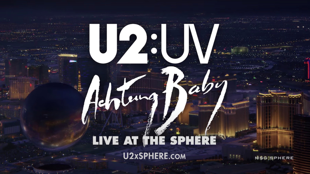 U2 Announces ‘Achtung Baby’ Concerts  New Las