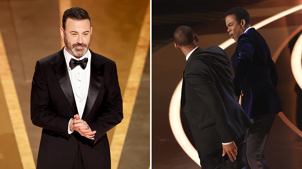 Jimmy Kimmel makes Will Smith slap