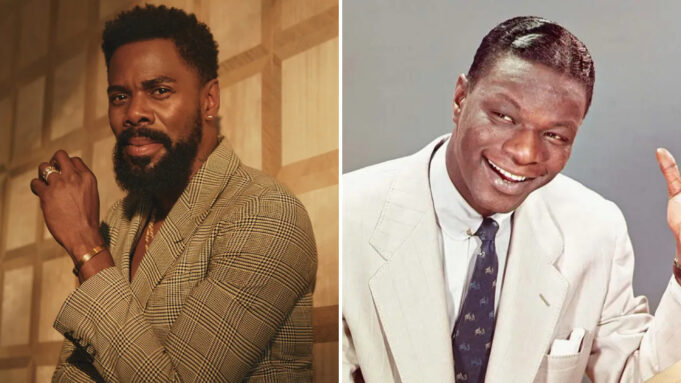 Colman Domingo and Nat King Cole