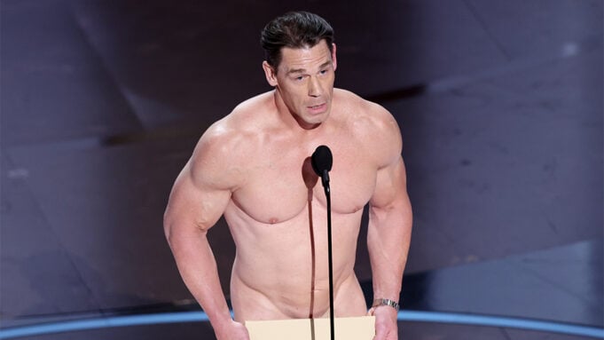 John Cena at the 2024 Oscars