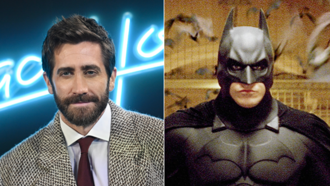 Jake Gyllenhaal and Batman