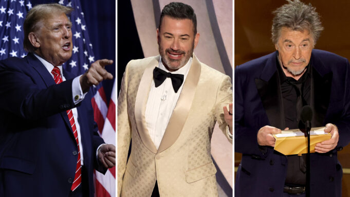 Donald Trump, Jimmy Kimmel, Al Pacino