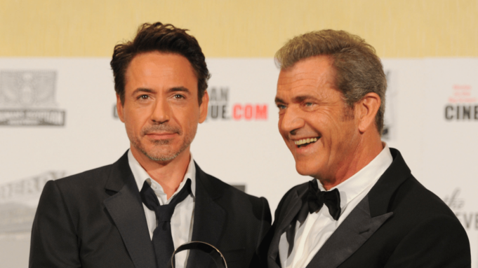 Robert Downey Jr. and Mel Gibson
