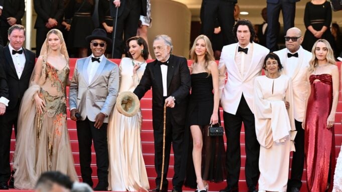 Megalopolis Cannes premiere