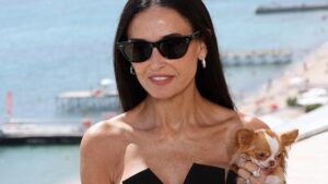 Demi Moore on Full Frontal Nudity With Margaret Qualley in 'The