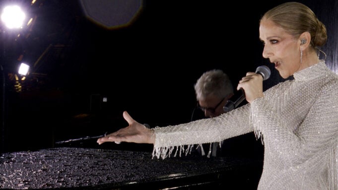Celine Dion Gives Emotional Performance on