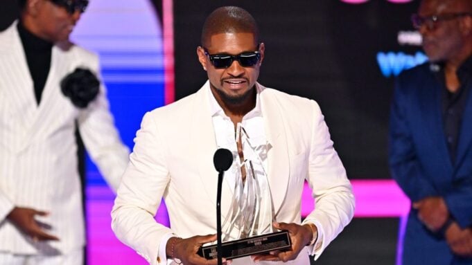 Usher at the BET Awards