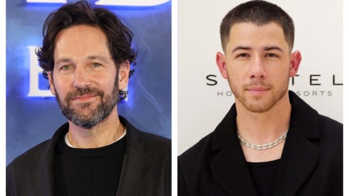 Paul Rudd and Nick Jonas