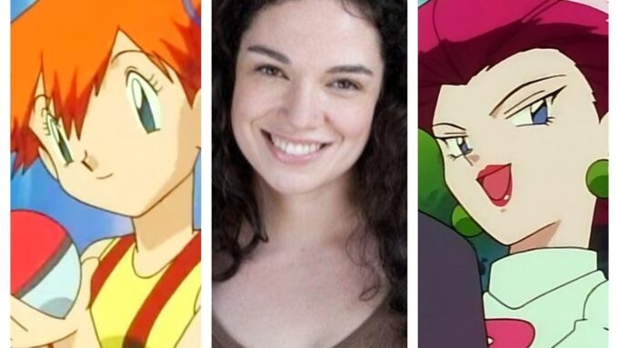 Rachael Lillis and Pokémon characters