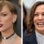 Taylor Swift and Kamala Harris